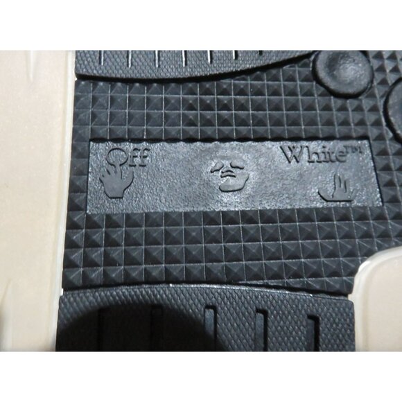 SOLD! Off White Virgil Abloh Out of office Sneakers Yellow Italian calf leather - Picture 7 of 16